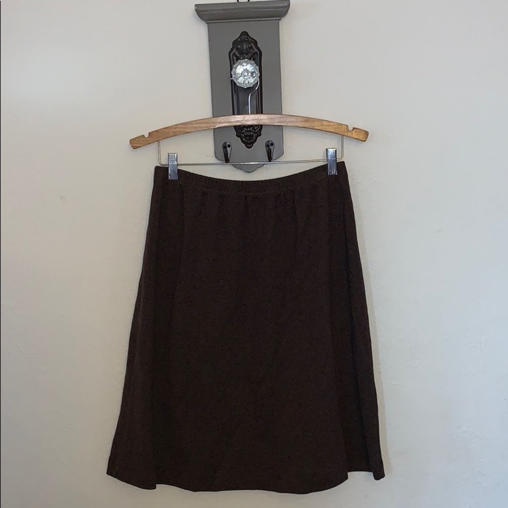 LL Bean skirt marled
